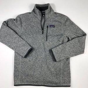 Patagonia Boys' Better Sweater 1/4 Zip  size XL 14